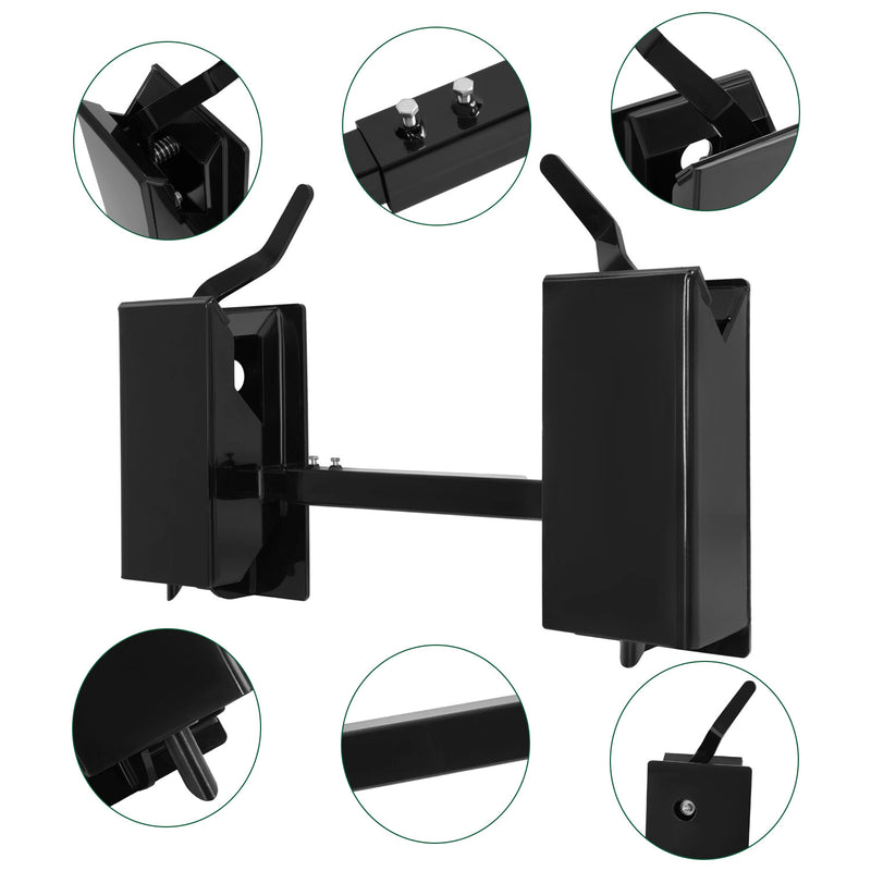 Quick Tach Conversion Adapter Adjustable for Skid Steer Loader 4000LBS