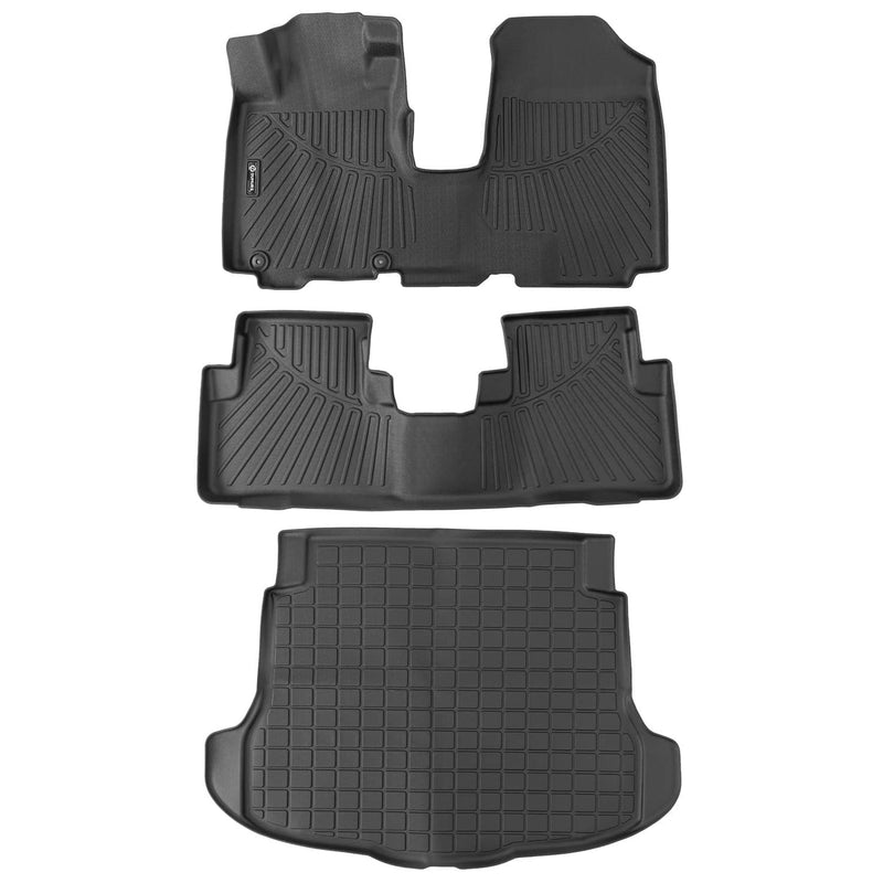 All Weather Floor Mats & Cargo Liner for Honda CRV LX SE EX EX-L 2007-2011 TPE