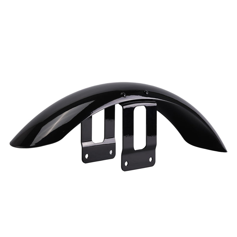 Vivid Black Front Fenders Pre-Drilled for Harley Sportster XL 1200 883 04-22