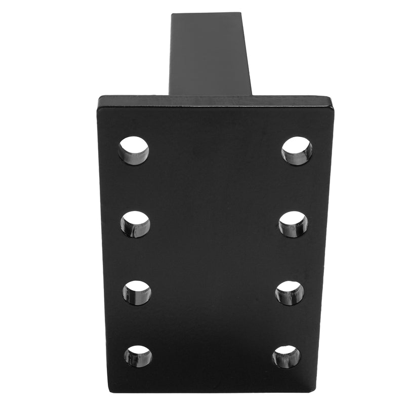 Hook Mounting Plate 3-Position 8 Hole for 2 Inch Receiver Hitch 20000LBS
