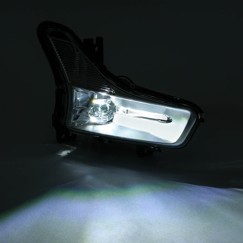 LED Front Passenger Right Side Fog Light Clear Lens for Ford Fusion 2019-21