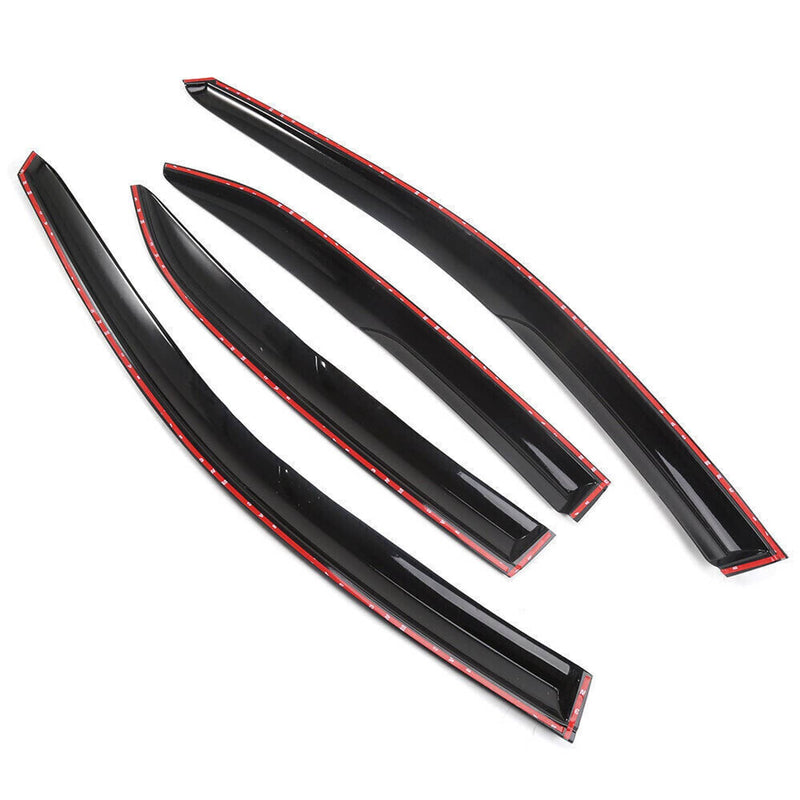 Window Visors Rain Guards for Honda Accord 2018-2022 3D Wavy Mugen Style