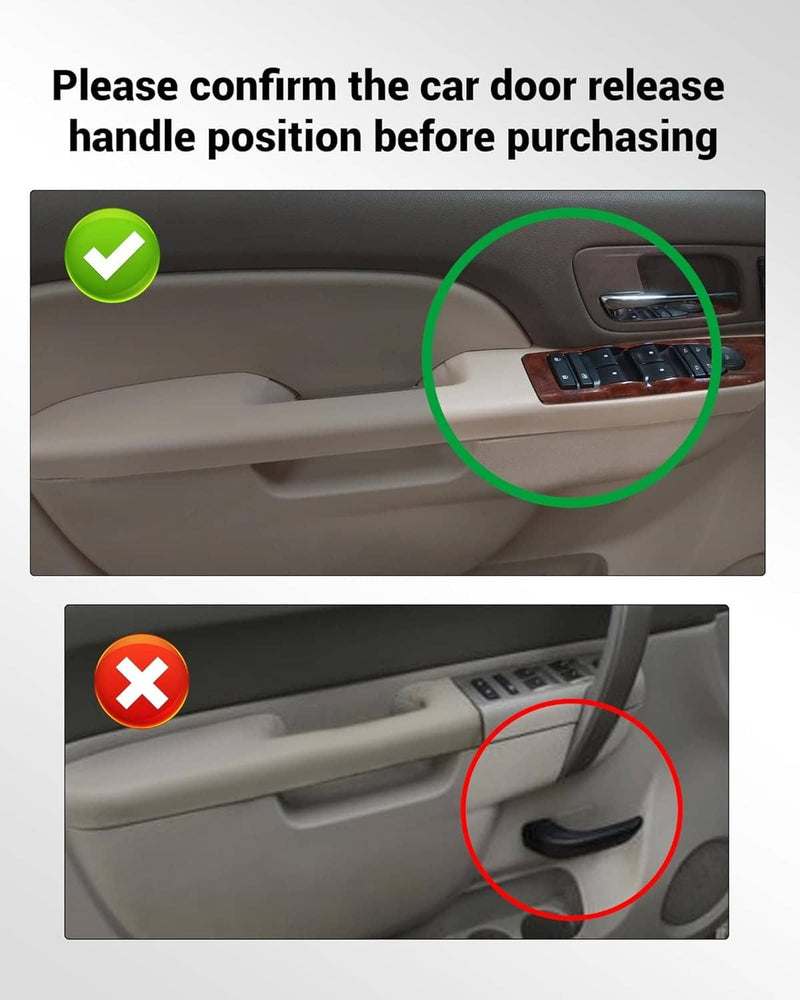 Front Driver Side Door Armrest Repair Beige 80995 for 2010-14 Tahoe Silverado