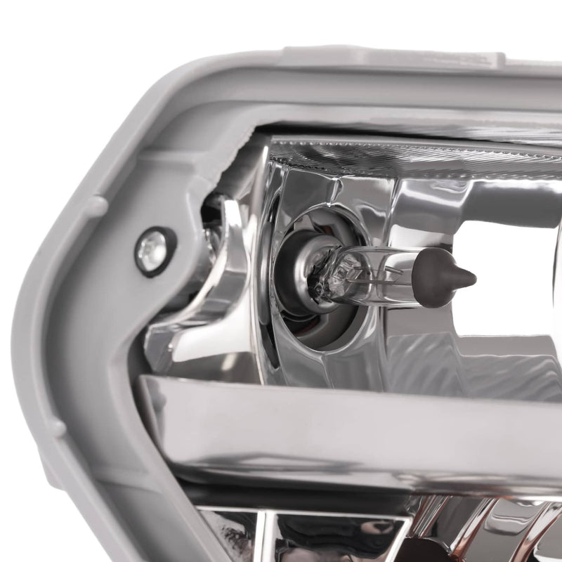 DURAFORCE Right Side Fog Light with Black Bezel Cover for Ford Escape Kuga 2017 2018 2019