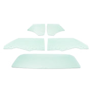 DURAFORCE Rear Side Window Glass for Chevrolet Chevelle 1970-1972 2 Door 5 Pcs