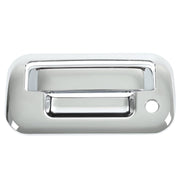 DURAFORCE Chrome Outside Tailgate Handle Cover Overlay for Ford F-150 F150 4 Door 2004-14
