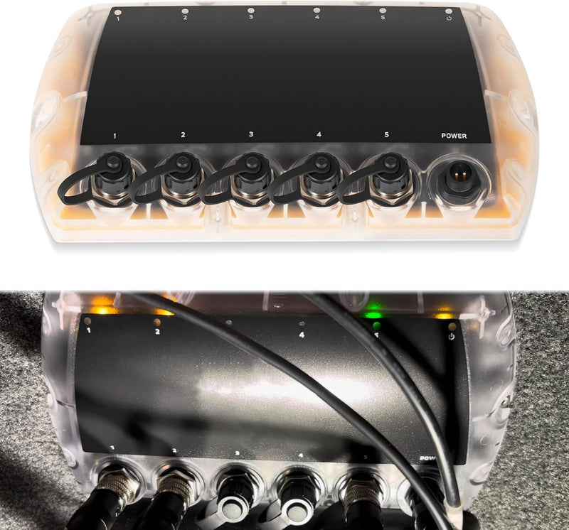 411850-1 5 Port Ethernet Switch for Humminbird AS ETH 5PGL Helix G4N
