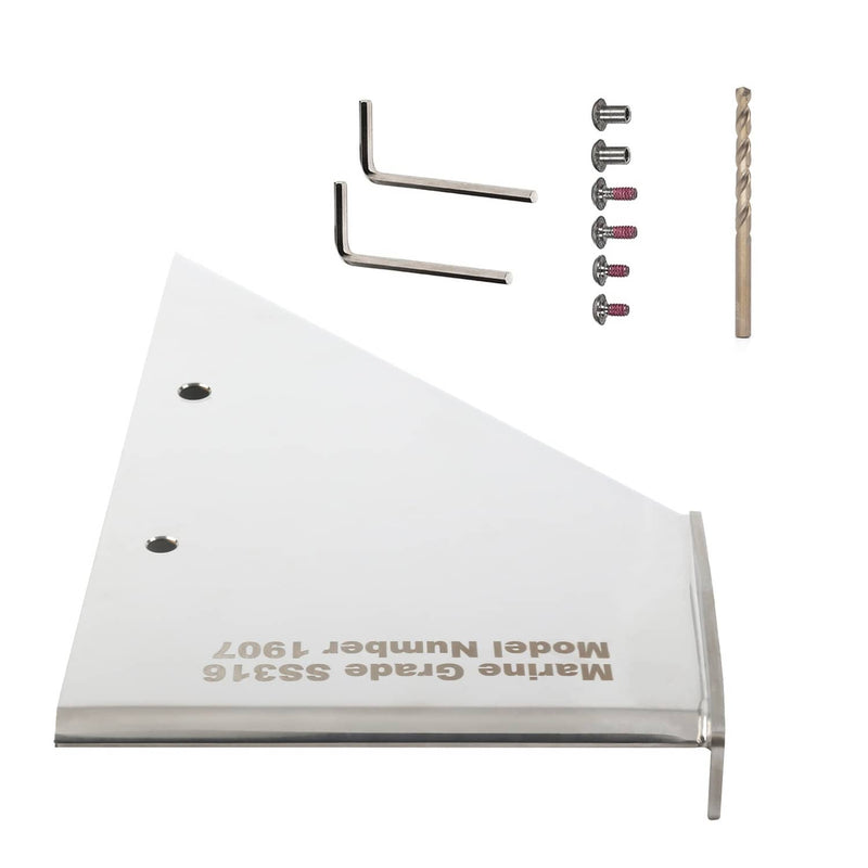 DURAFORCE 27021 Skeg Guard Protector for Mercruiser Alpha 1 1985-1990 Stainless
