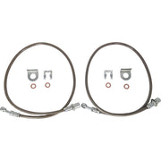 DURAFORCE Stainless Steel Extended Brake Line for Chevy for GMC Silverado Sierra 1500 2WD