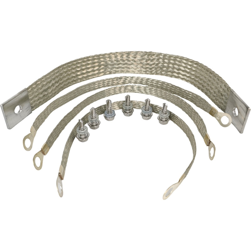 40140 Engine Ground Strap Kit for Most Car Starter Chassis Body 14" 1/0 AWG 11