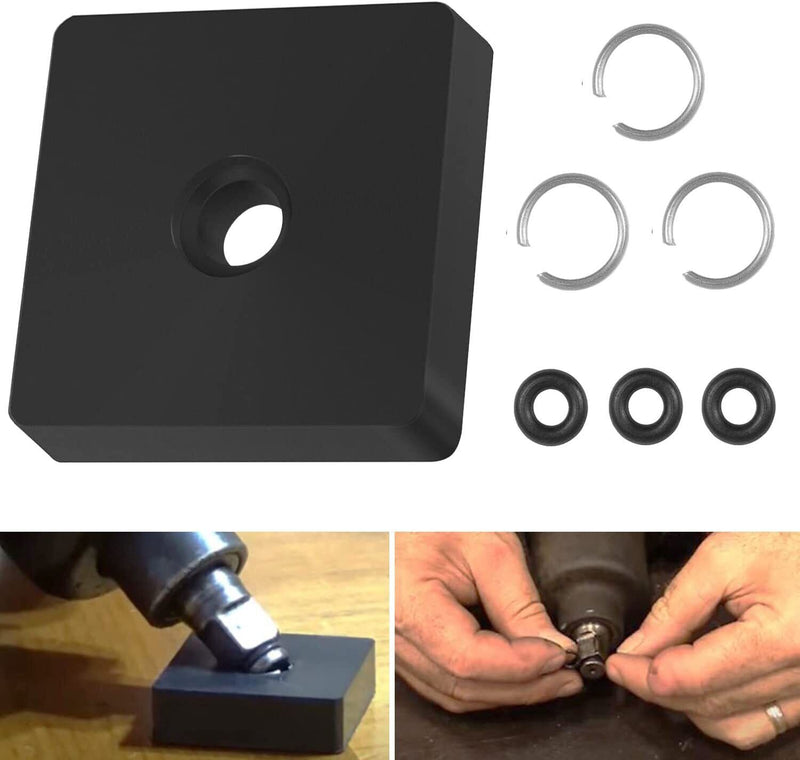 3/8" Impact Wrench Retaining Ring Clip With O-Ring for Milwaukee Type