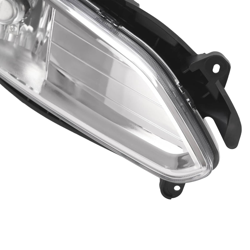 DURAFORCE Front Driving Fog Light Lamp Assembly for Hyundai Santa Fe Sport 2013-2016 Pair