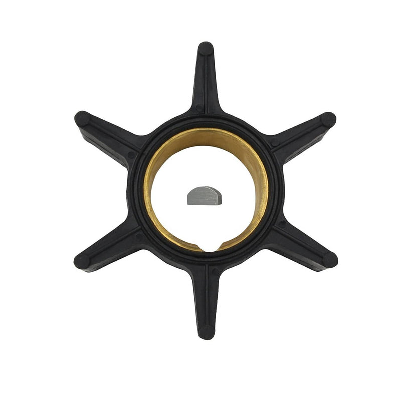 DURAFORCE 17461-95201 Water Pump Impeller With Key for Suzuki Outboard 2 Str 35-85 HP