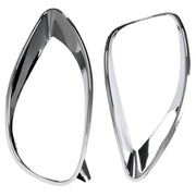 DURAFORCE Chrome Headlight Bezel Trim Left & Right for Freightliner Columbia 2001-2017
