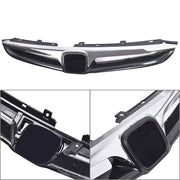 DURAFORCE Front Bumper Chrome Grille Grill Assembly for 2006-2007 for Honda Accord