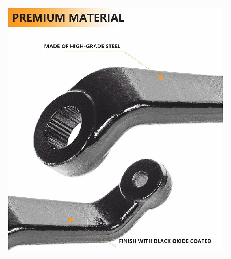 Drop Pitman Arm 6605 2.5-6 Inch Lift Power Steering for Jeep Wrangler YJ TJ XJ M