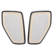 DURAFORCE Switchback LED Side Marker Signal Lights Clear Lens for HUMMER H3 2005-2010 Pair