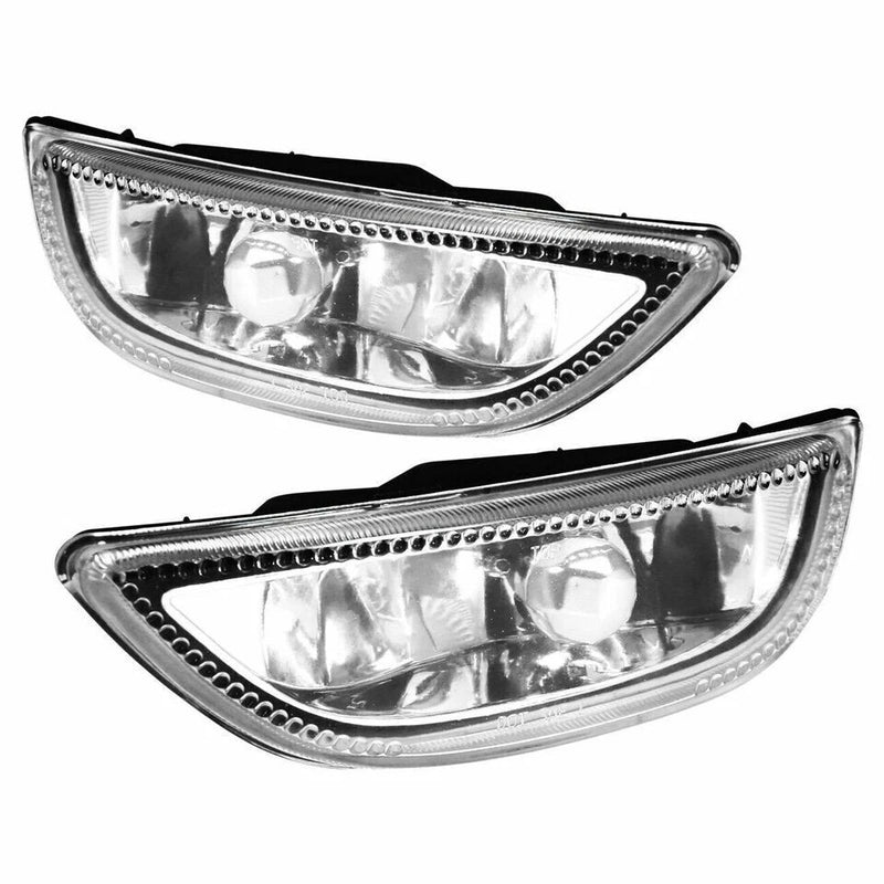 For 2001-2002 Toyota Corolla Front Bumper Fog Lights Driving Lamps Assembly Pair