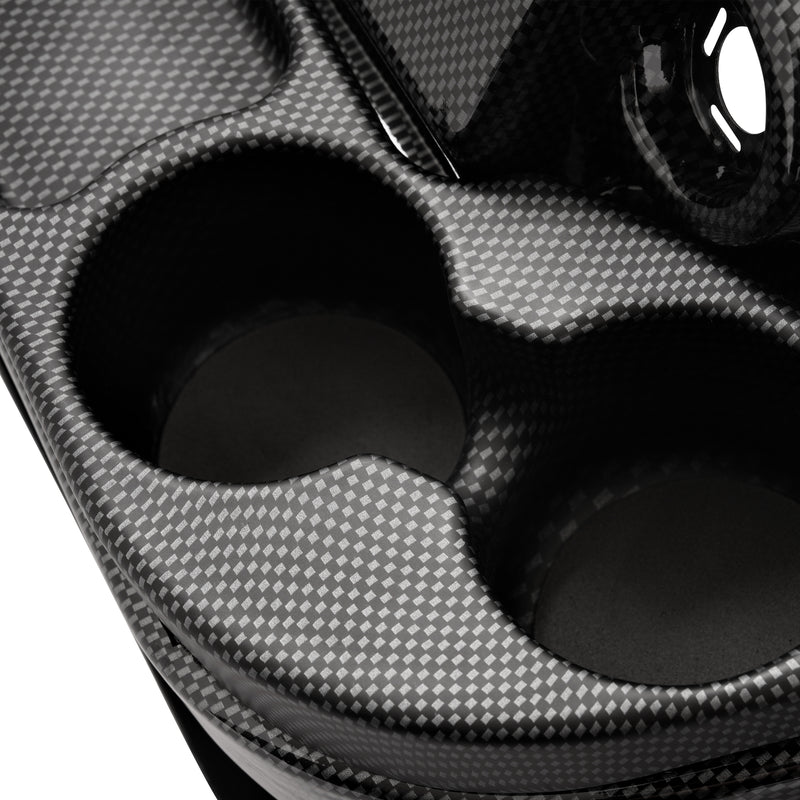 Carbon Fiber Style Dashboard Cover for Club Car Precedent Radio Dash