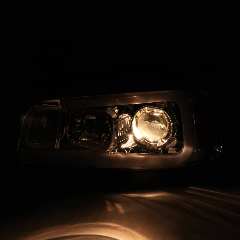 DURAFORCE LED DRL Projector Headlights for Dodge Charger 2006-2010 Left Right