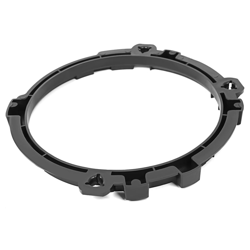 Black 7" Headlight Replacement Mount Bracket Ring for Jeep Wrangler 1997-2006