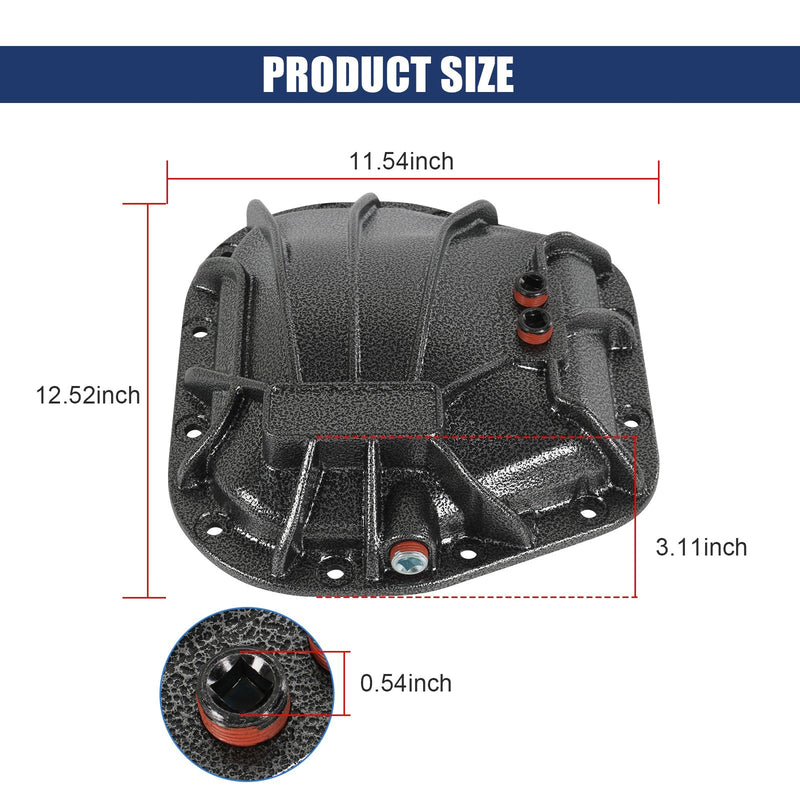 10023539 Differential Cover for Ford 9.75 Rear Nodular Iron 12 Bolt Hole