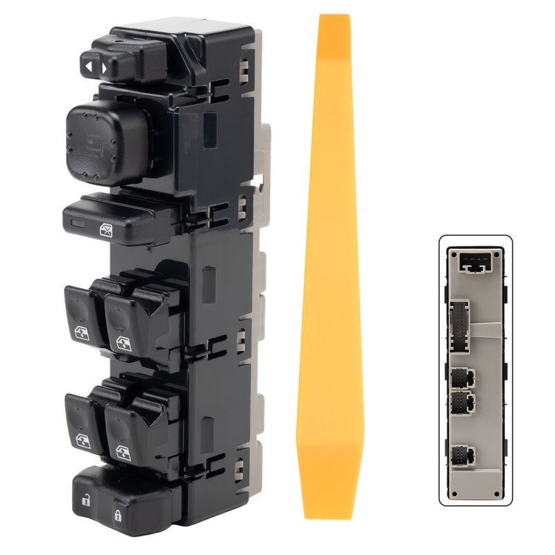 Left Master Power Window Switch for Hummer H2 2003-04 Base 6.0L V8