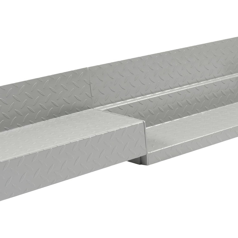 DURAFORCE Rear Step Bumper 83" Gray Universal Screw-On for Enclosed Utility Body