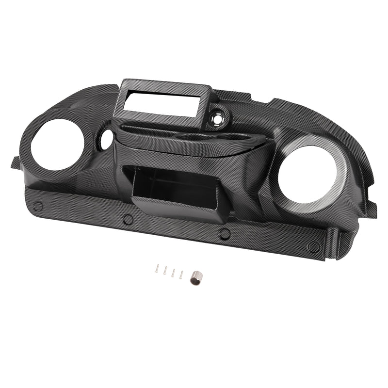Carbon Fiber Style Radio Dash Dashboard Cover for Club Car Precedent