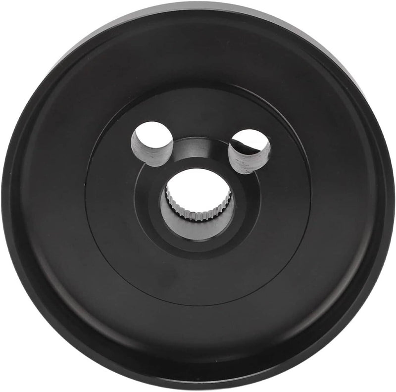 Steering Wheel Short Hub Adapter for Ididit GM Chevy Aluminum Black 5 & 6 Hole