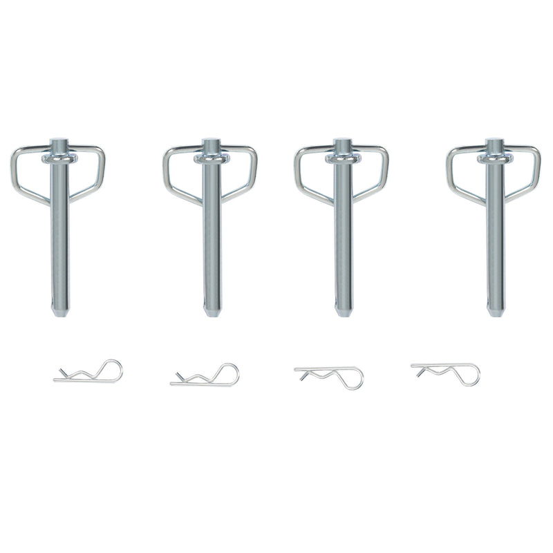 Stake Pocket D Rings for Utility Trailers 12000lbs Heavy Duty Removable 4pcs