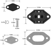 DURAFORCE 21970 Trim Line Cylinder Connector Kit for MerCruiser Alpha Bravo GLM 98825A4