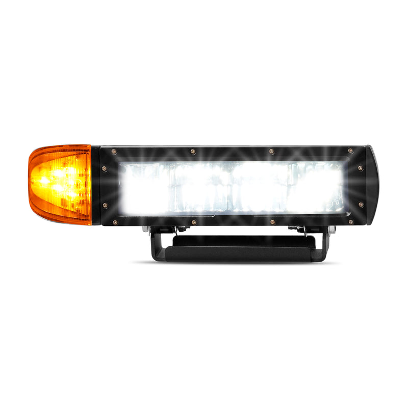 2PCS Headlight Heated LED Plow Lights Universal Replace for 1312100