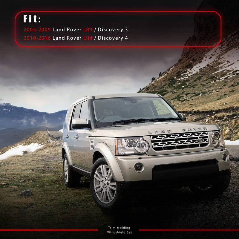 Windscreen A Pillar Trim Molding Front Right Left for Land Rover LR3 LR4