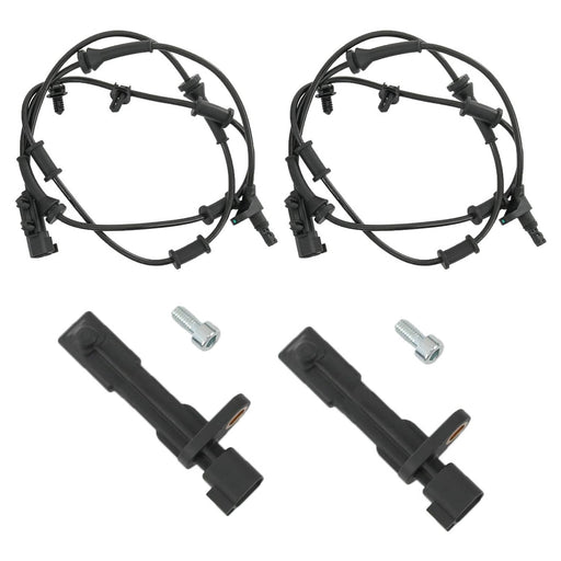 DURAFORCE ABS Wheel Speed Sensor Set for Dodge Nitro 2007-2011 3.7L 4.0L Front Rear