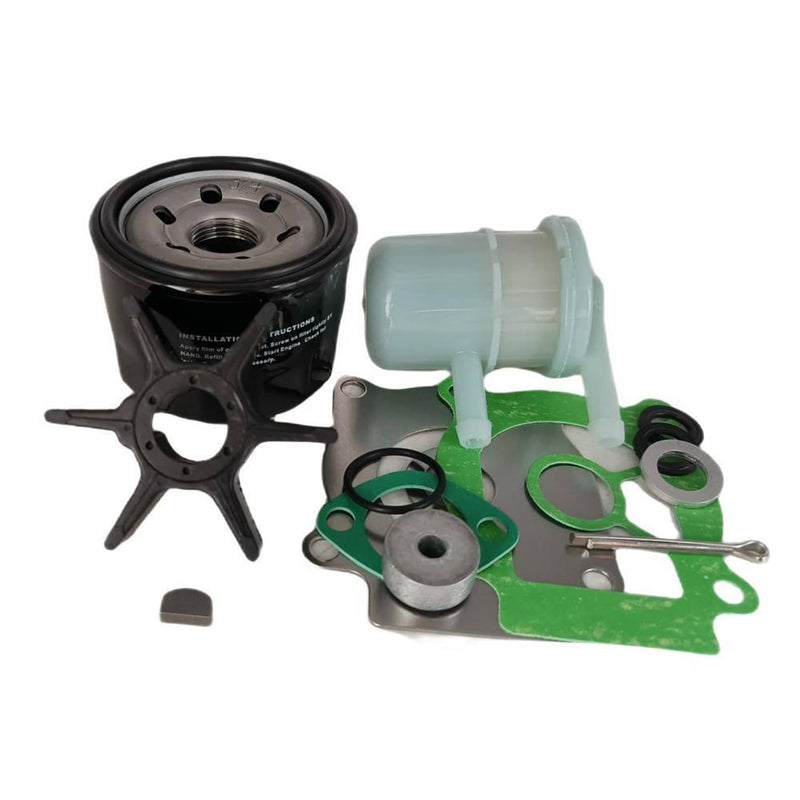DURAFORCE 17400-89822 17461-96301 Outboard Maintenance Repair Kit for Suzuki DF25 DF30