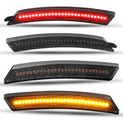 DURAFORCE Front Rear Full LED Fender Side Marker Lights for Mini Cooper R55 R56 R57 07-16