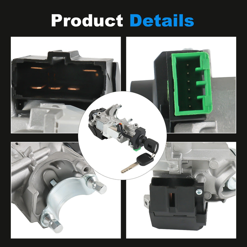 35100-SDA-A71 Ignition Switch Lock Cylinder Auto Trans 2 Keys for Honda Accord