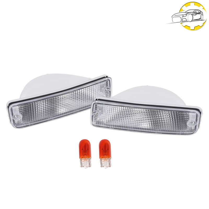 #8152089134 Clear Signal Bumper Lights for Toyota Pick-Up Truck 2WD 92-95 2X