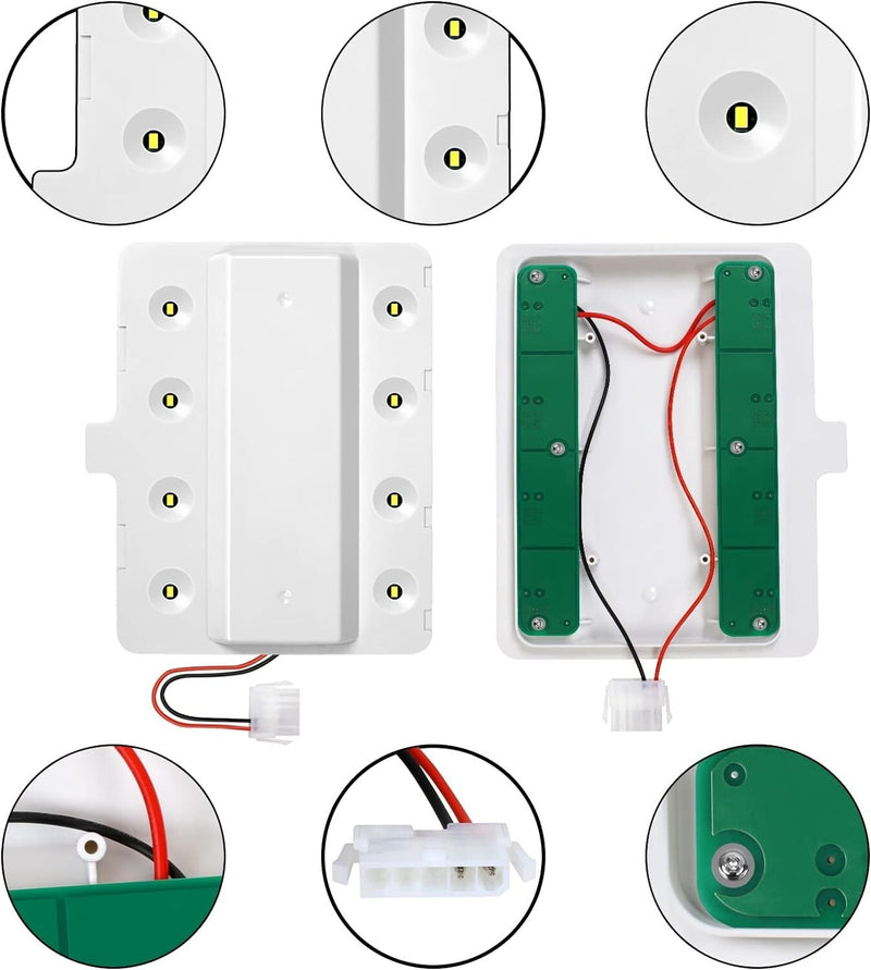 W11043011 Replacement LED Module Light for Whirlpool Refrigerator W10866538