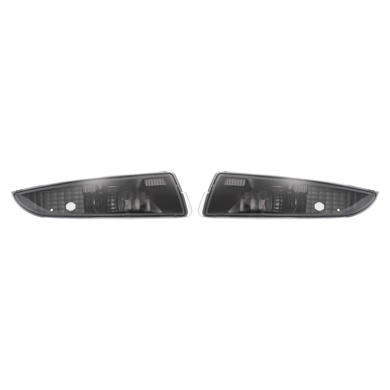 DURAFORCE Black Turn Signal Bumper Parking Lamps for Chevy Camaro 1993-2002