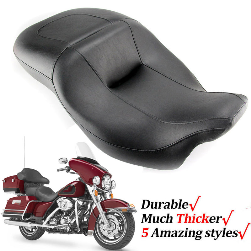 Driver Passenger Two Up Seat for Harley Electra Glide Ultra Classic 08-Up
