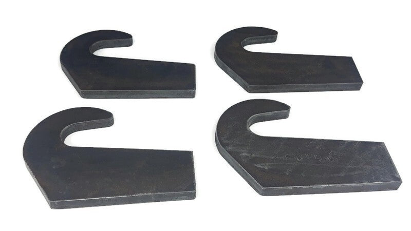 DURAFORCE Mounting Brackets Weld 6500lb for Pin Type Over The Bucket Loader Pallet Forks 4