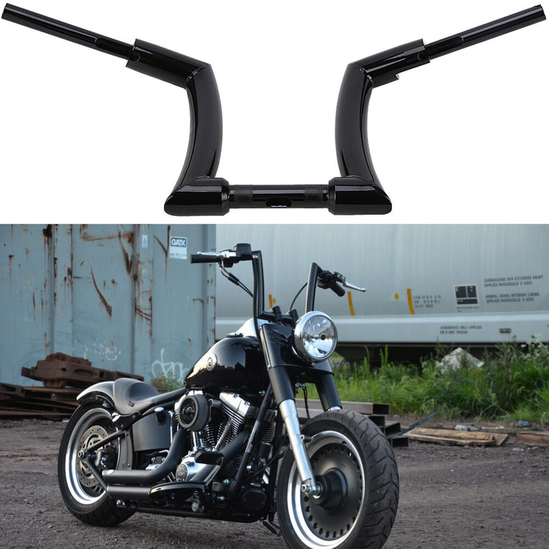 12" Rise 2" Ape Hanger Handlebar for Harley Dyna Softail Sportster XL 883 1200