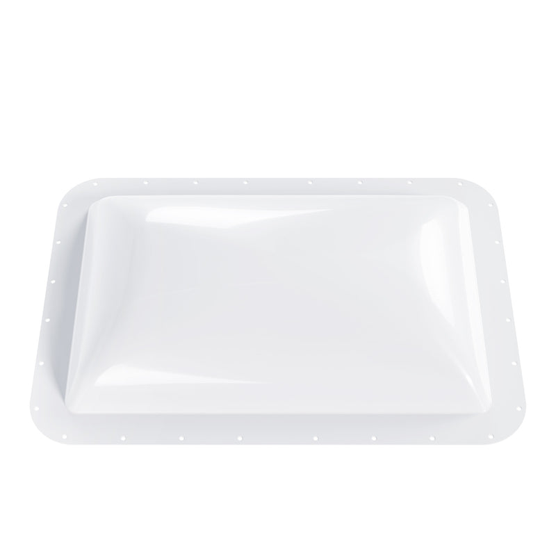 18" x 26" White RV Roof Skylight Cover for Camper Truck UV Resistant