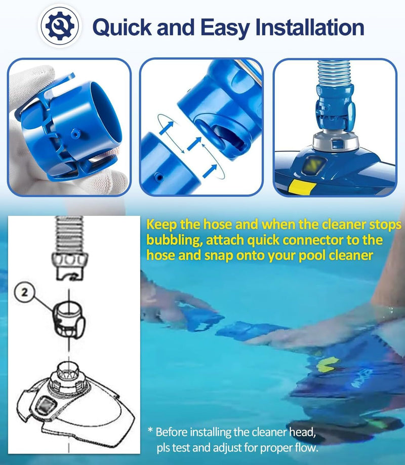R0526900 Quick Connector for Zodiac Baracuda MX6 MX8 T5 T5 Duo Pool Cleaner