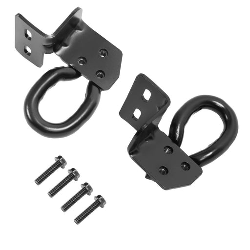 DURAFORCE Front Left Right Tow Recovery Hooks With Bolts for F250 F350 F450 2008-2010