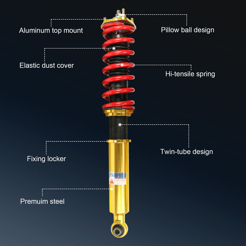 Coilovers Kits for 2006-2012 Lexus IS350 IS250 Shock Absorbers Struts Adj Height