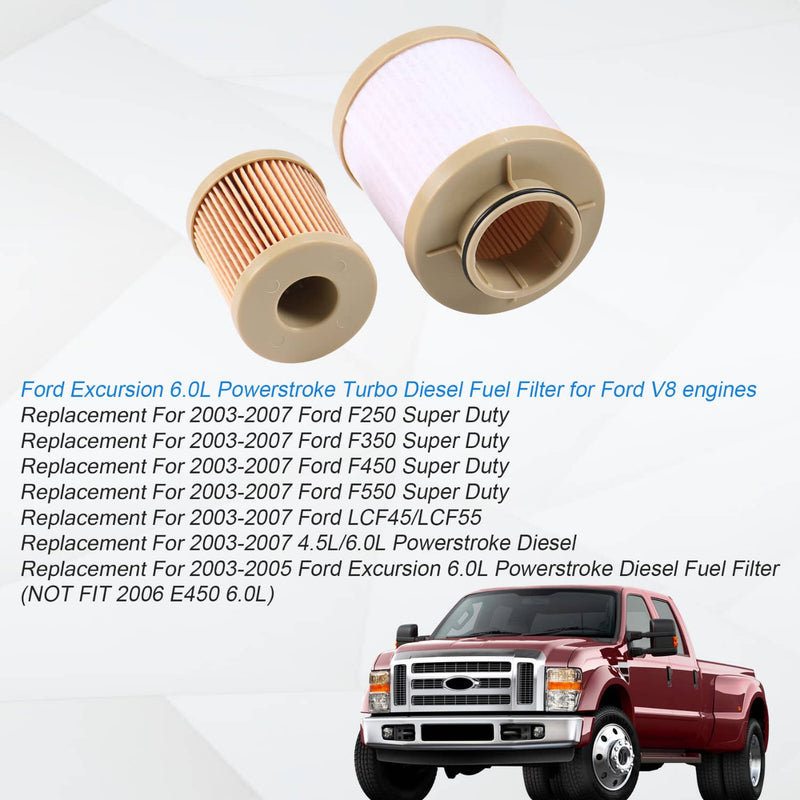 FD-4604 FD-4616 Fuel Filter Diesel for Ford F250 F350 F450 Powerstroke