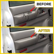 DURAFORCE Gray Door Panel Arm Rest Repair Caps Covers ABS for Astro Safari 1996-2005 Pair